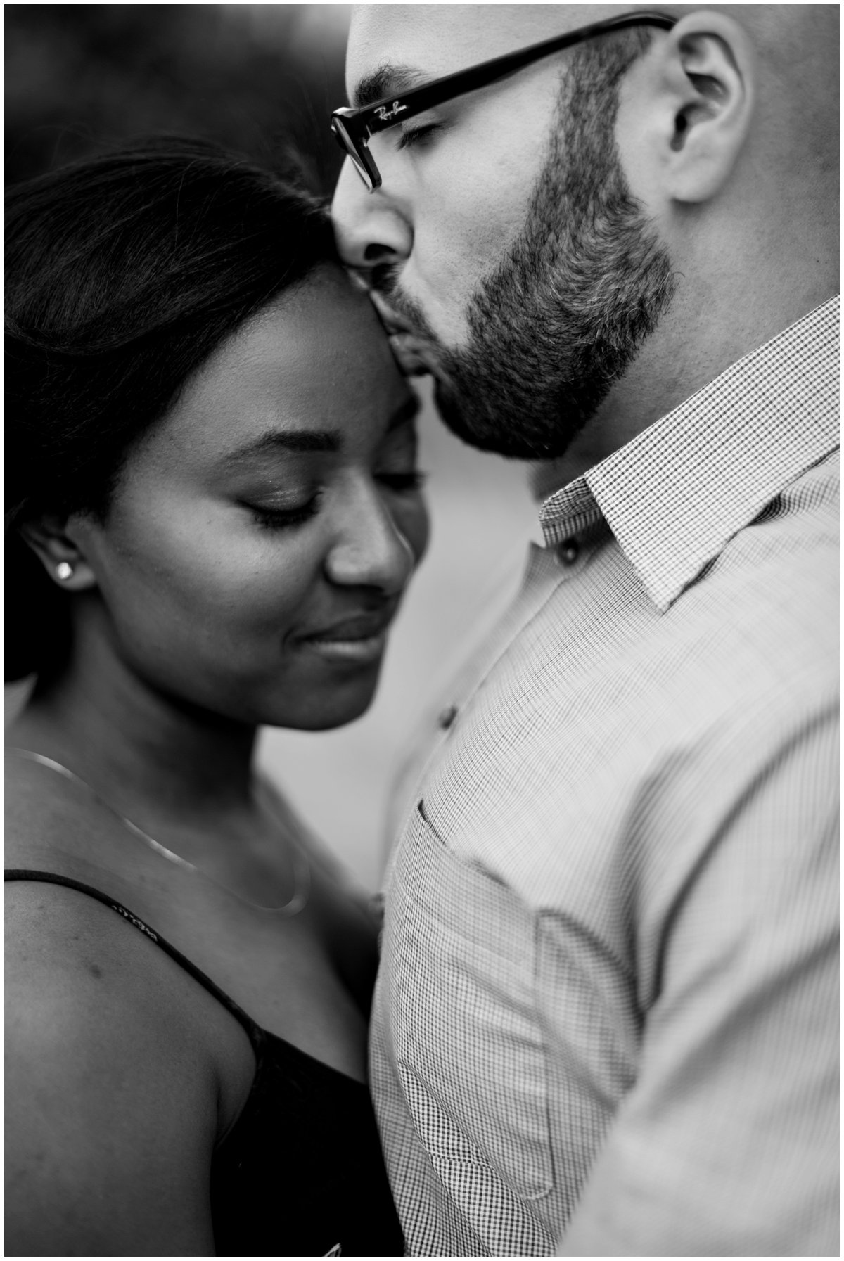  Interracial Couple Engagement Photos in Mesa at Mesa Center for the Arts.&nbsp; 