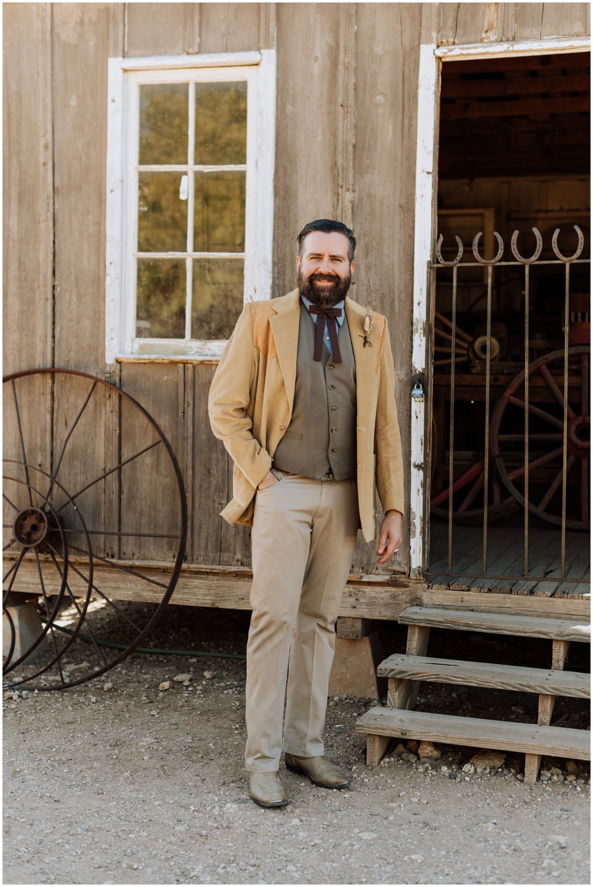 Southwestern Themed Desert Wedding