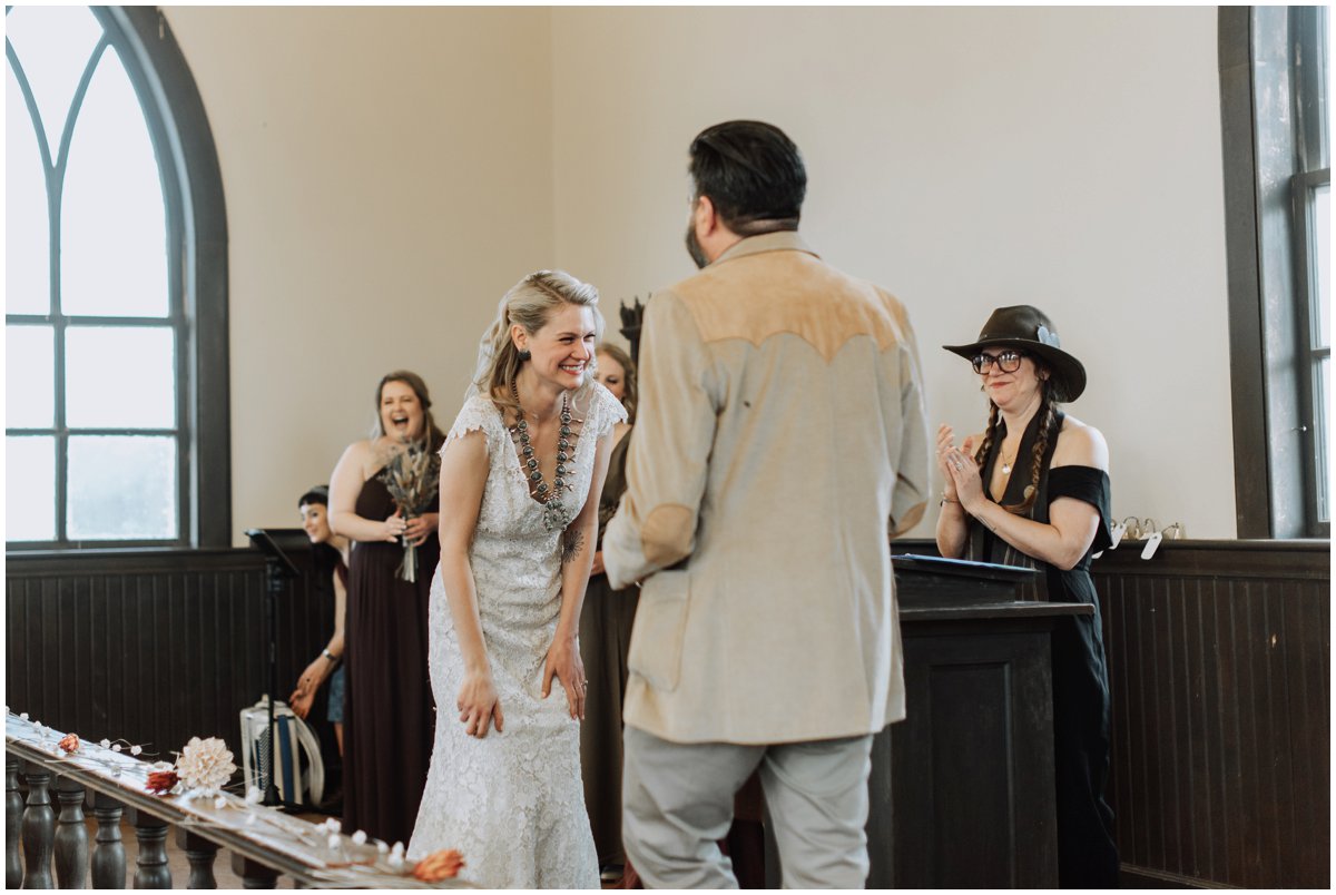 Southwestern Themed Desert Wedding