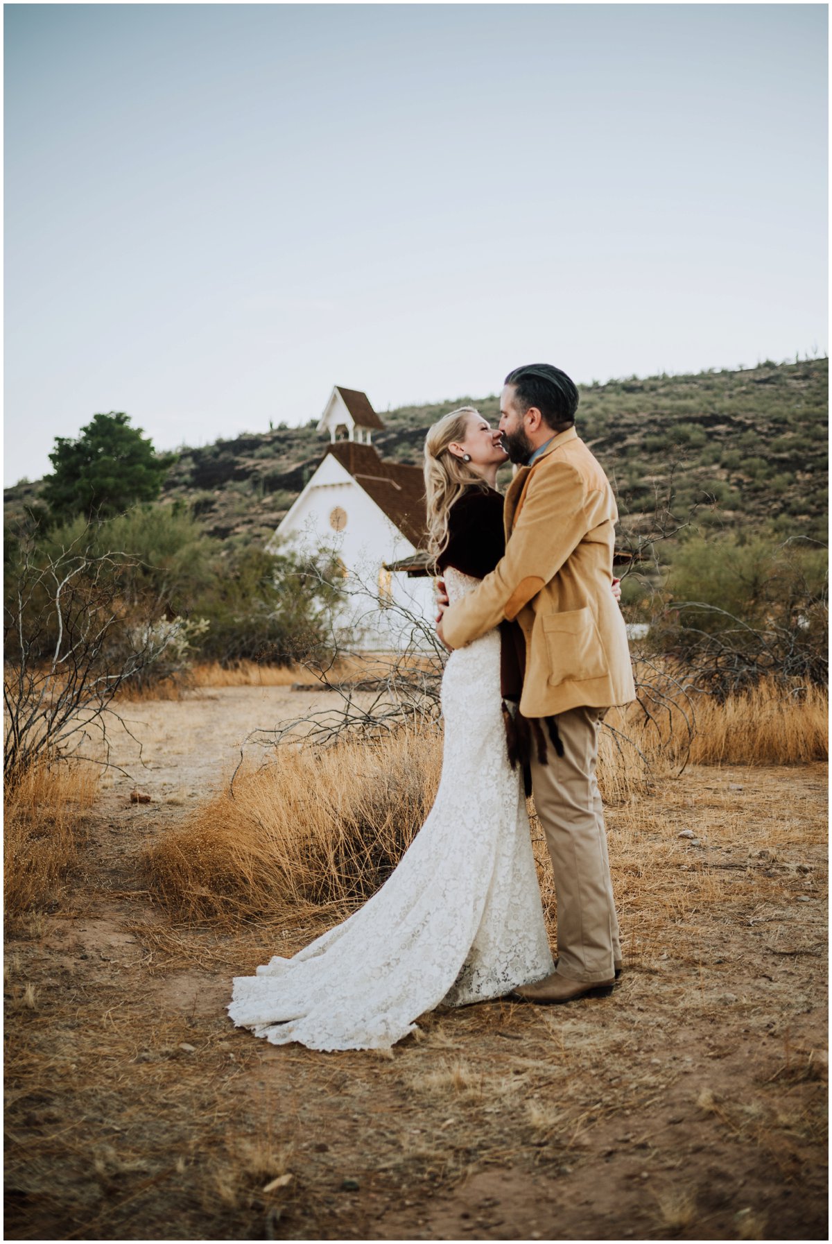 Southwestern Themed Desert Wedding