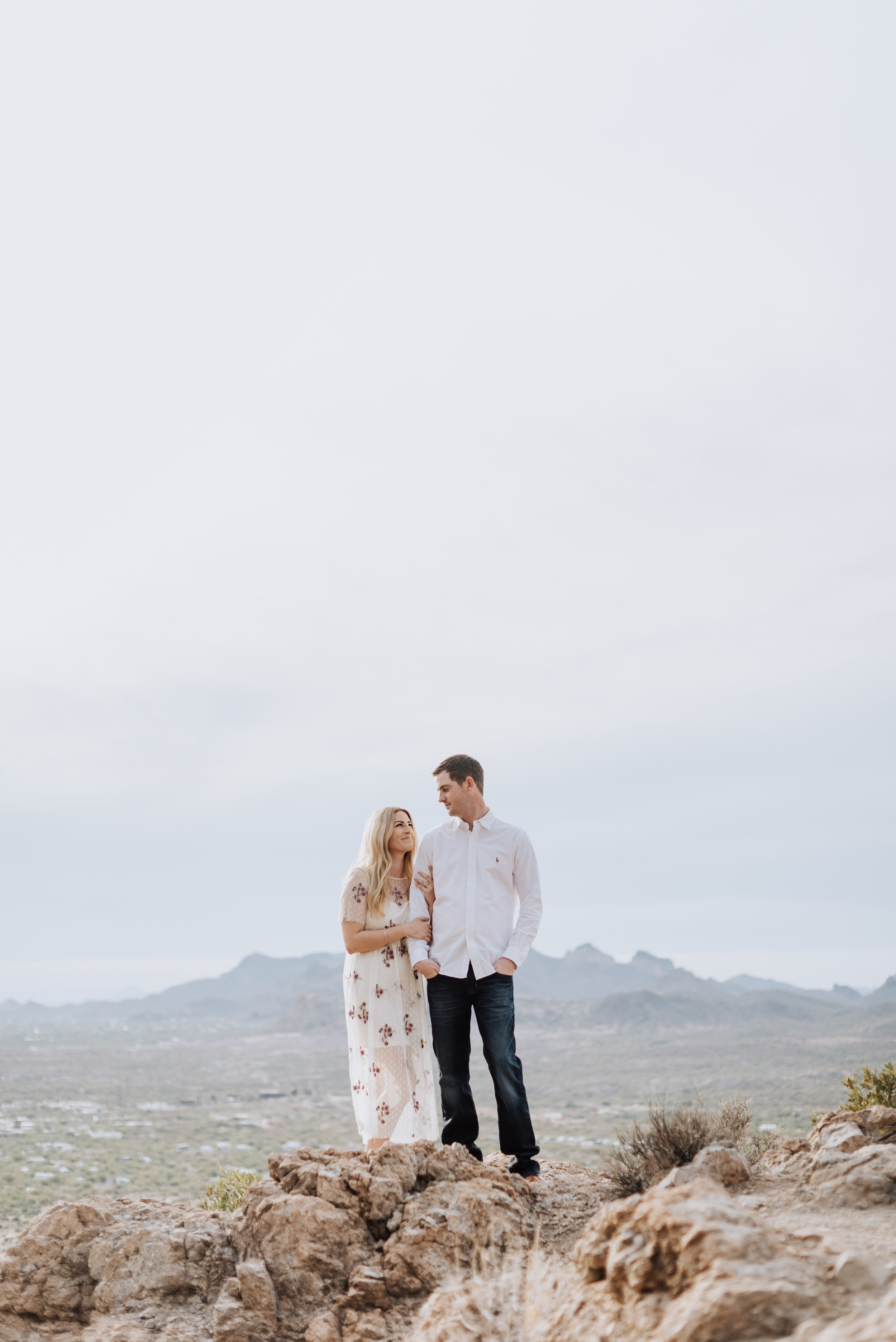 Engagement Photos at Superstition Mountains