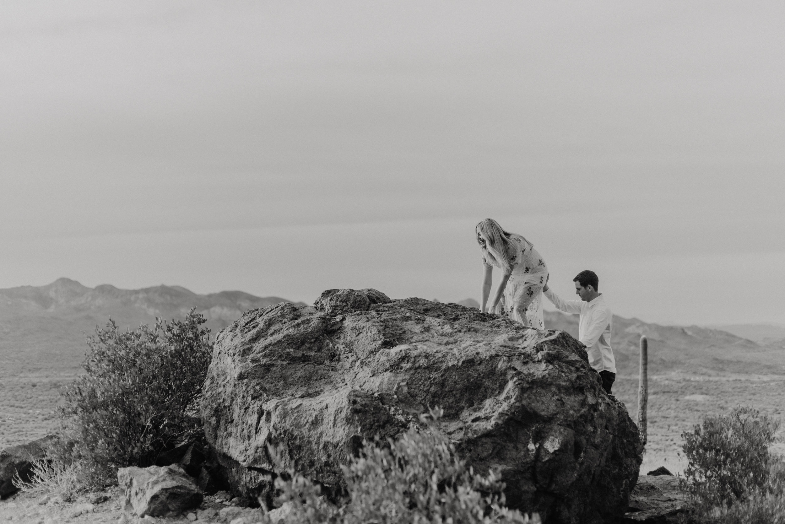 Engagement Photos at Superstition Mountains