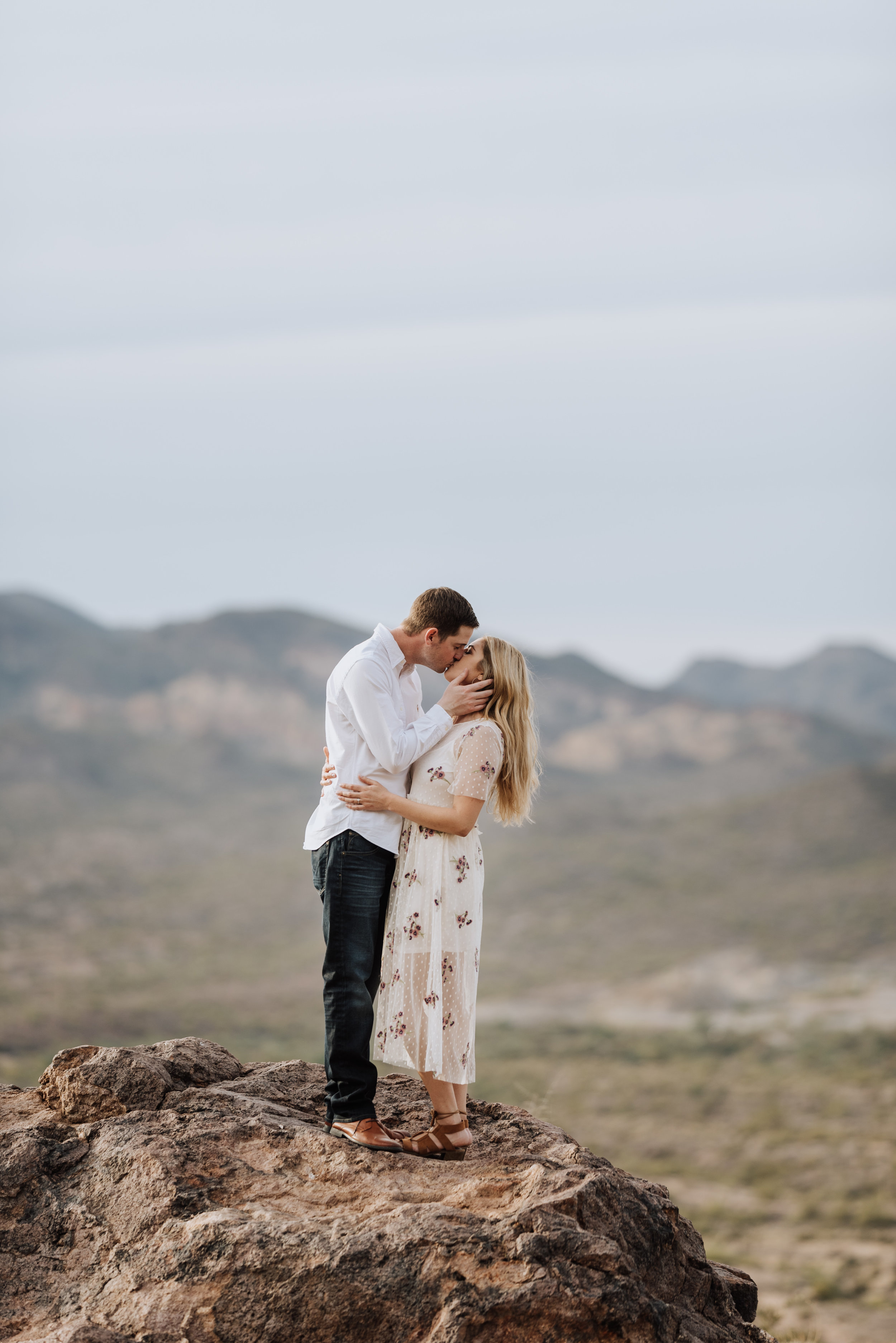 Engagement Photos at Superstition Mountains