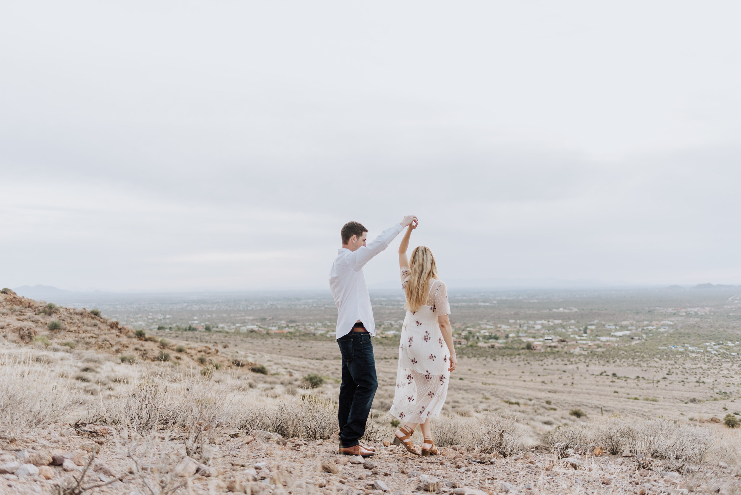 Engagement Photos at Superstition Mountains