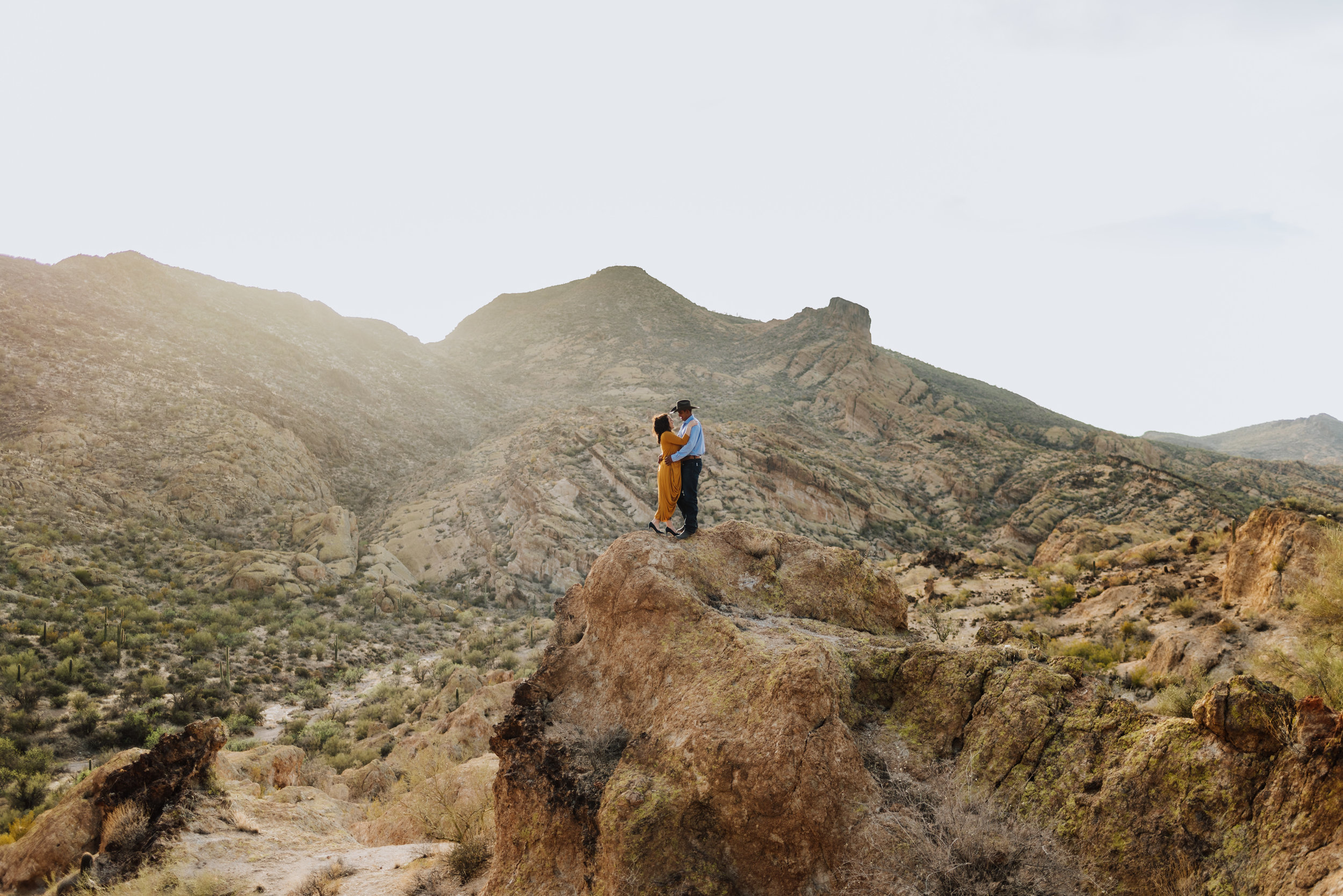 Canyon Lake Arizona Engagement Photos