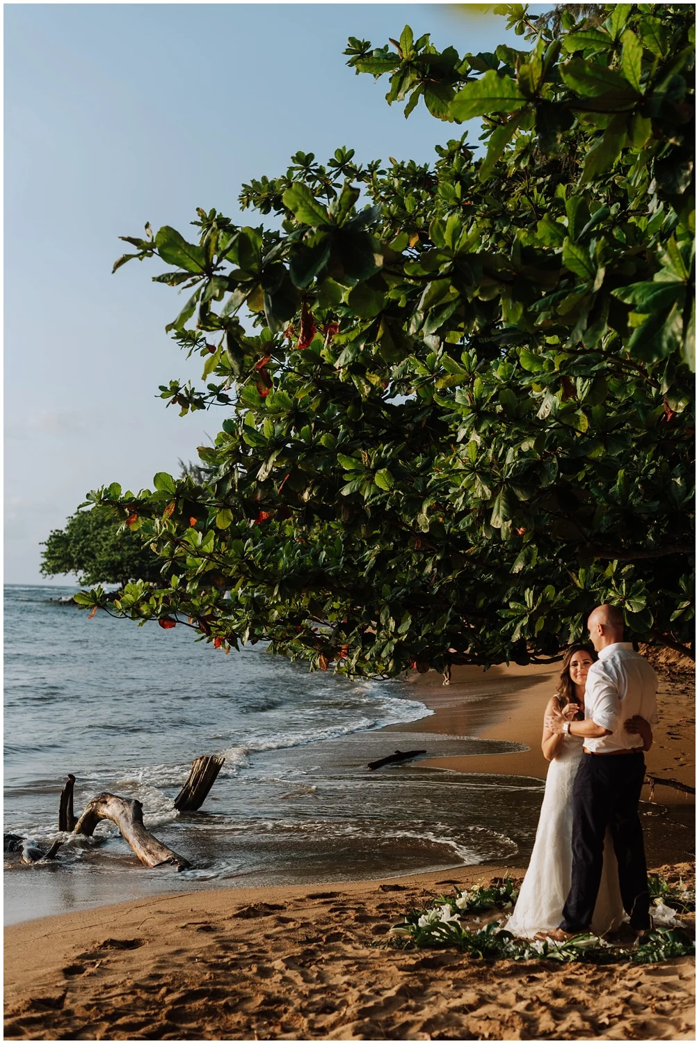 Kauai Vow Renewal in Hawaii at the Nāpali Coast