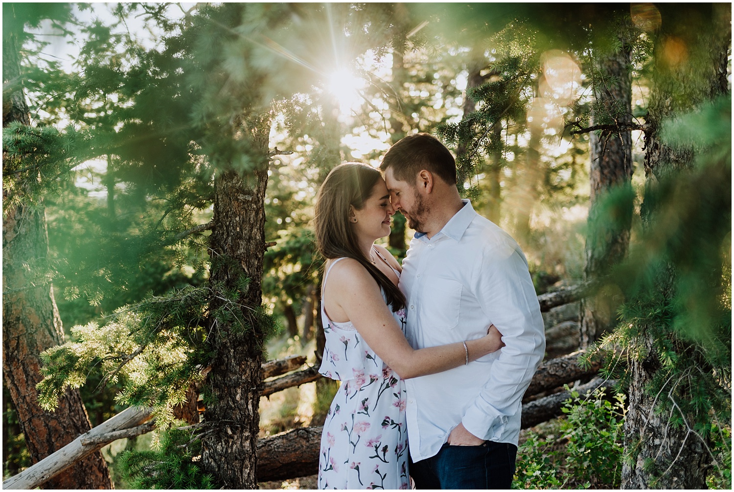 Surprise Sunrise Mountain Proposal in Boulder, Colorado