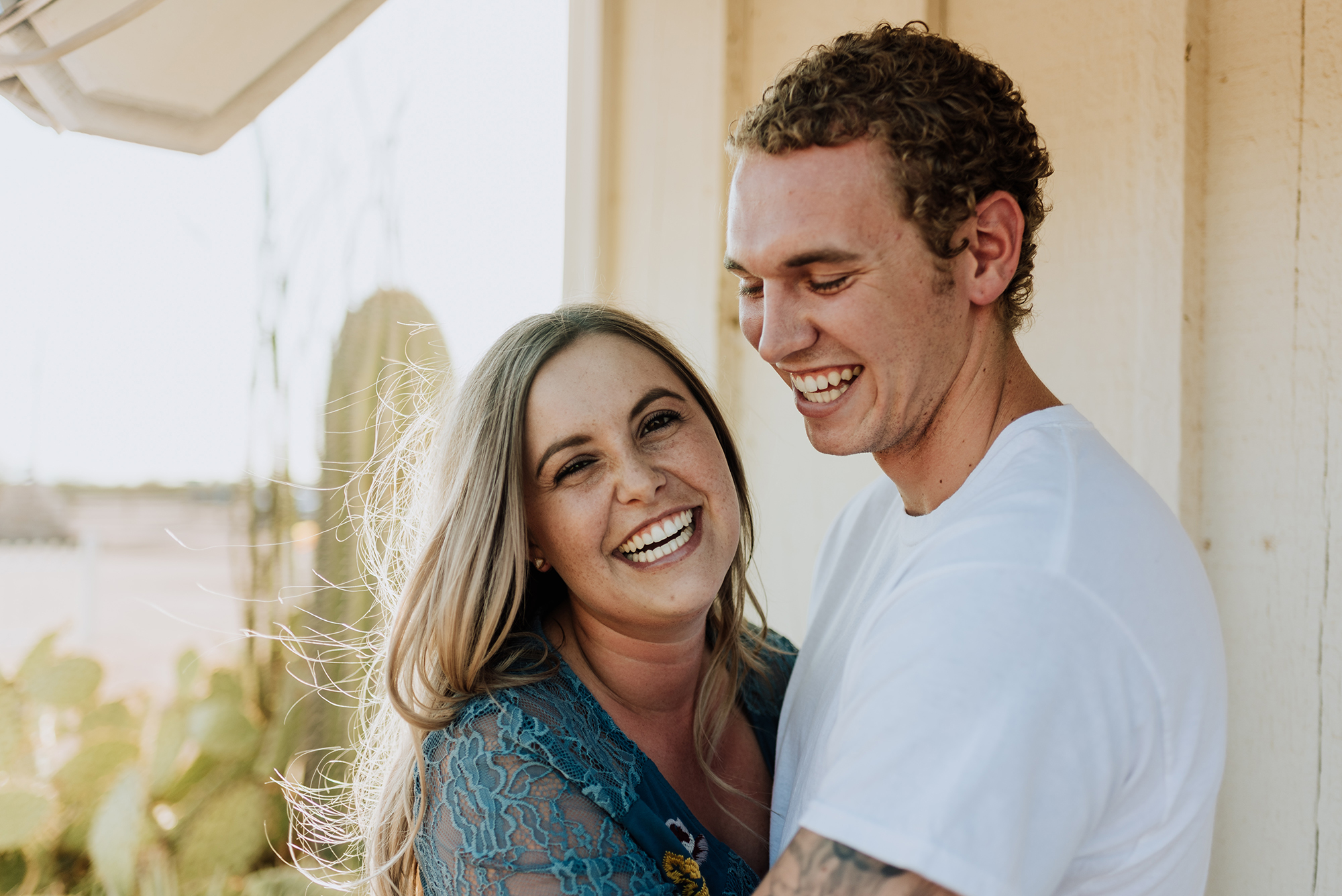 Engagement photo inspiration at Canyon Lake in Arizona.