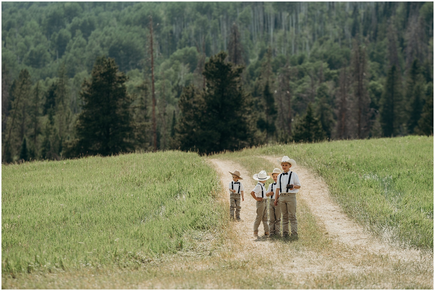 A ceremony and reception documented through photojournalism in Northern, Colorado.