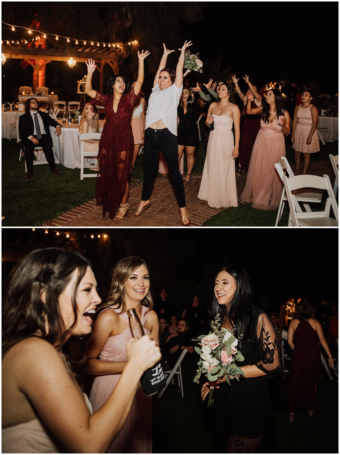 Photojournalism style wedding documented at Schnepf Farms in Queen Creek, Arizona.