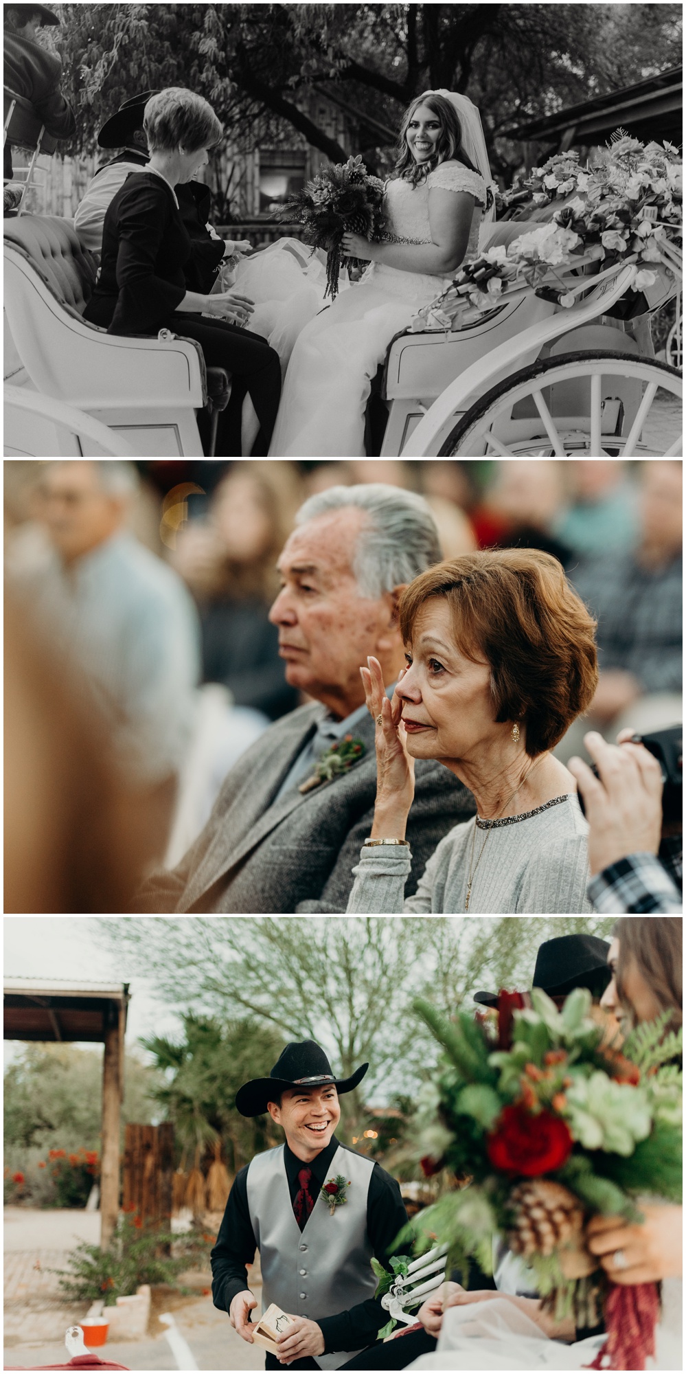Genuine and authentic moments documented for a Christmas Country Wedding at the Windmill Winery.