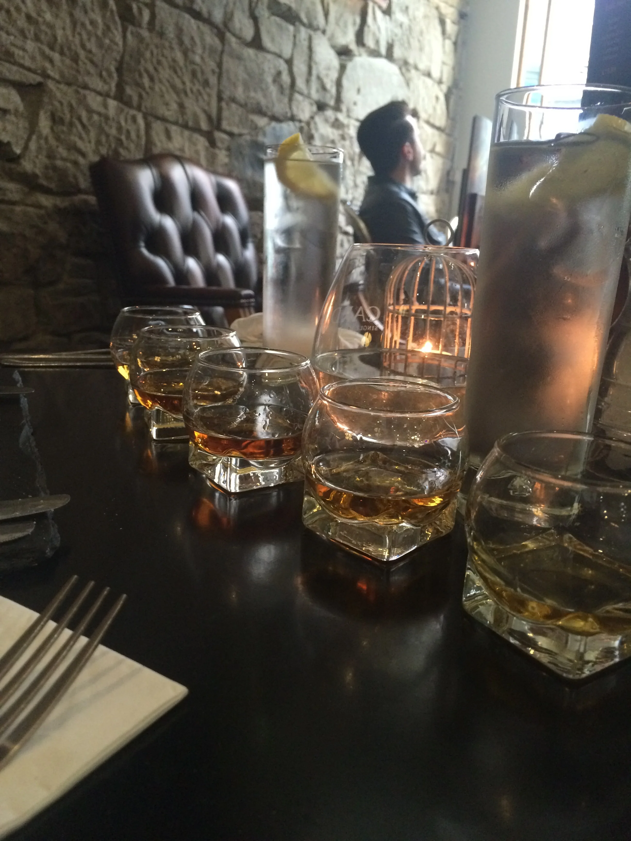 Edinburgh. Special mention for posh whisky.