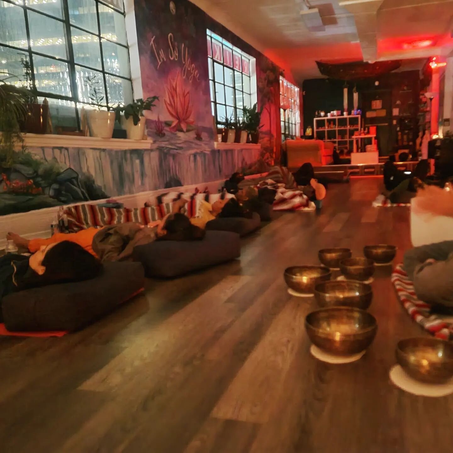 R E L E A S E with the M O O N @imsoyoganewark thx you to those who came out this night was amazing. 

Friday March 18th from 8pm until 10pm 

Navigated by @soleillalune312022
Sound Bowls by @ninjanickels
Bansuri Flute @beats_n_eats_by_navin

Pay Via