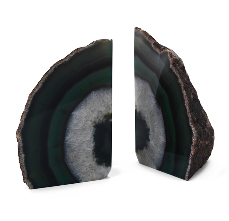 Agate Emerald Large Bookends - MItchell Gold + Bob Williams.jpg