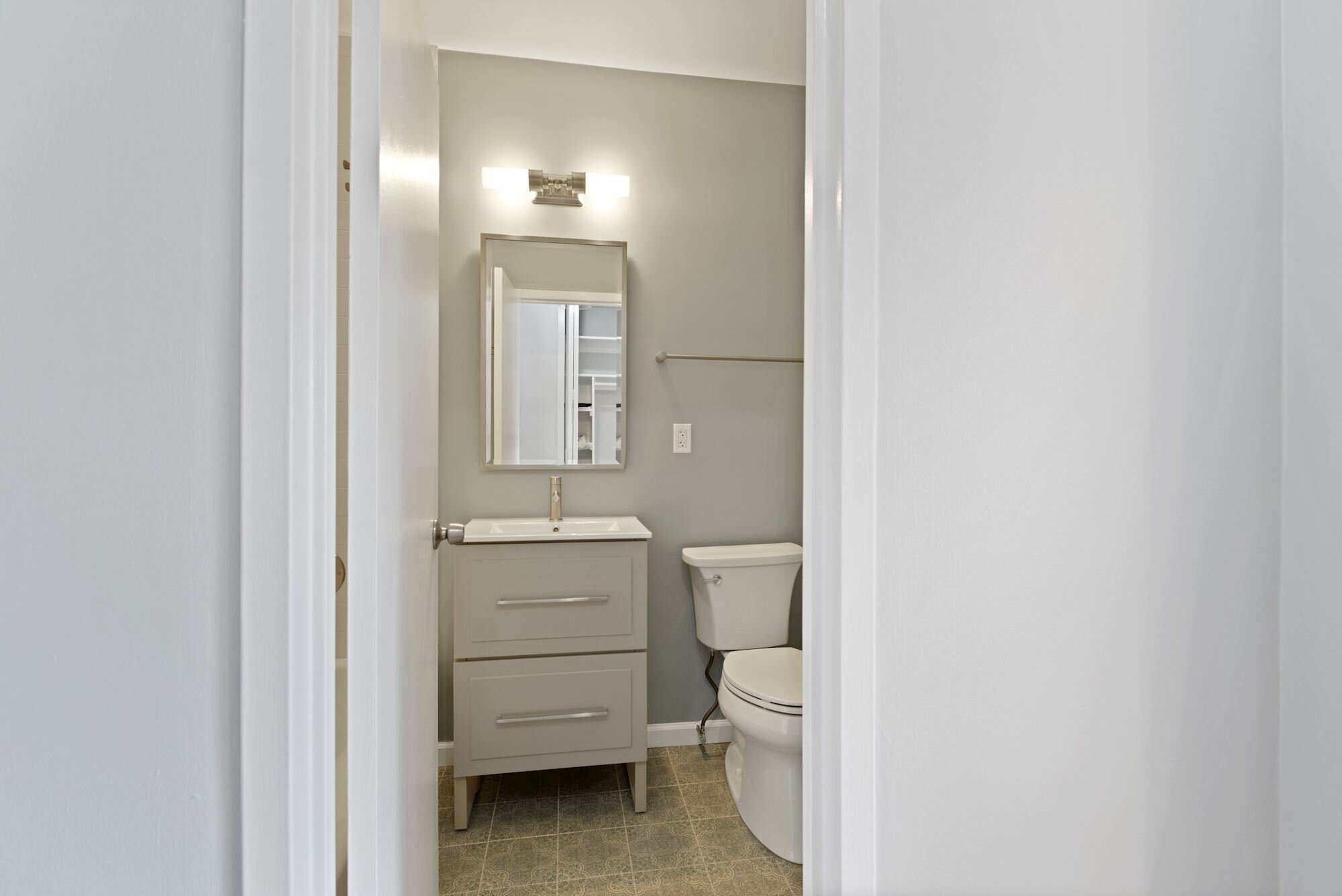 Clean &amp; Serene Bathroom