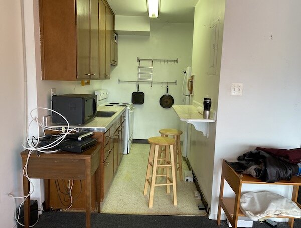 Small Kitchen, Lacking Free Counter Space