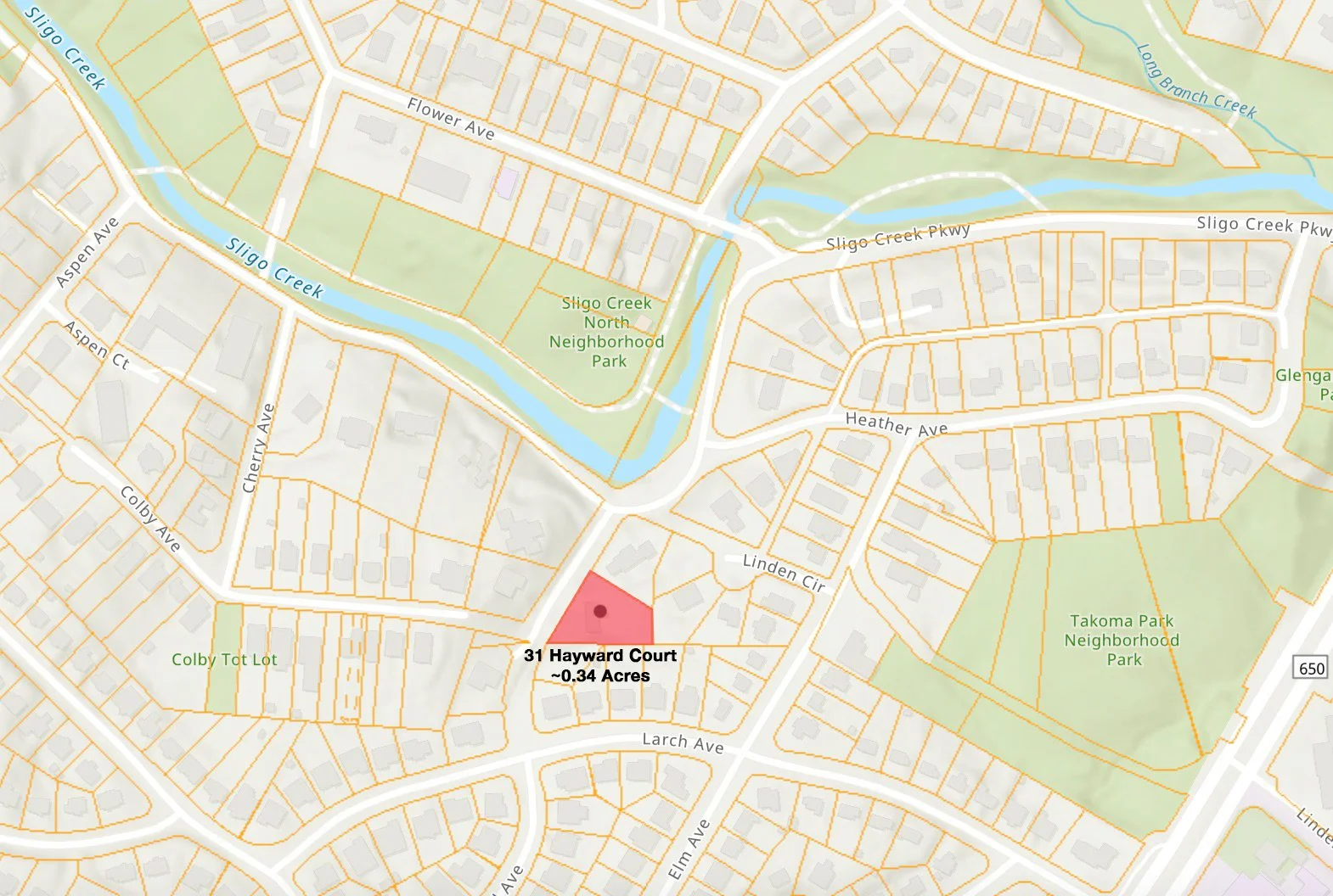 31 Hayward Court - Map with Shading.jpg