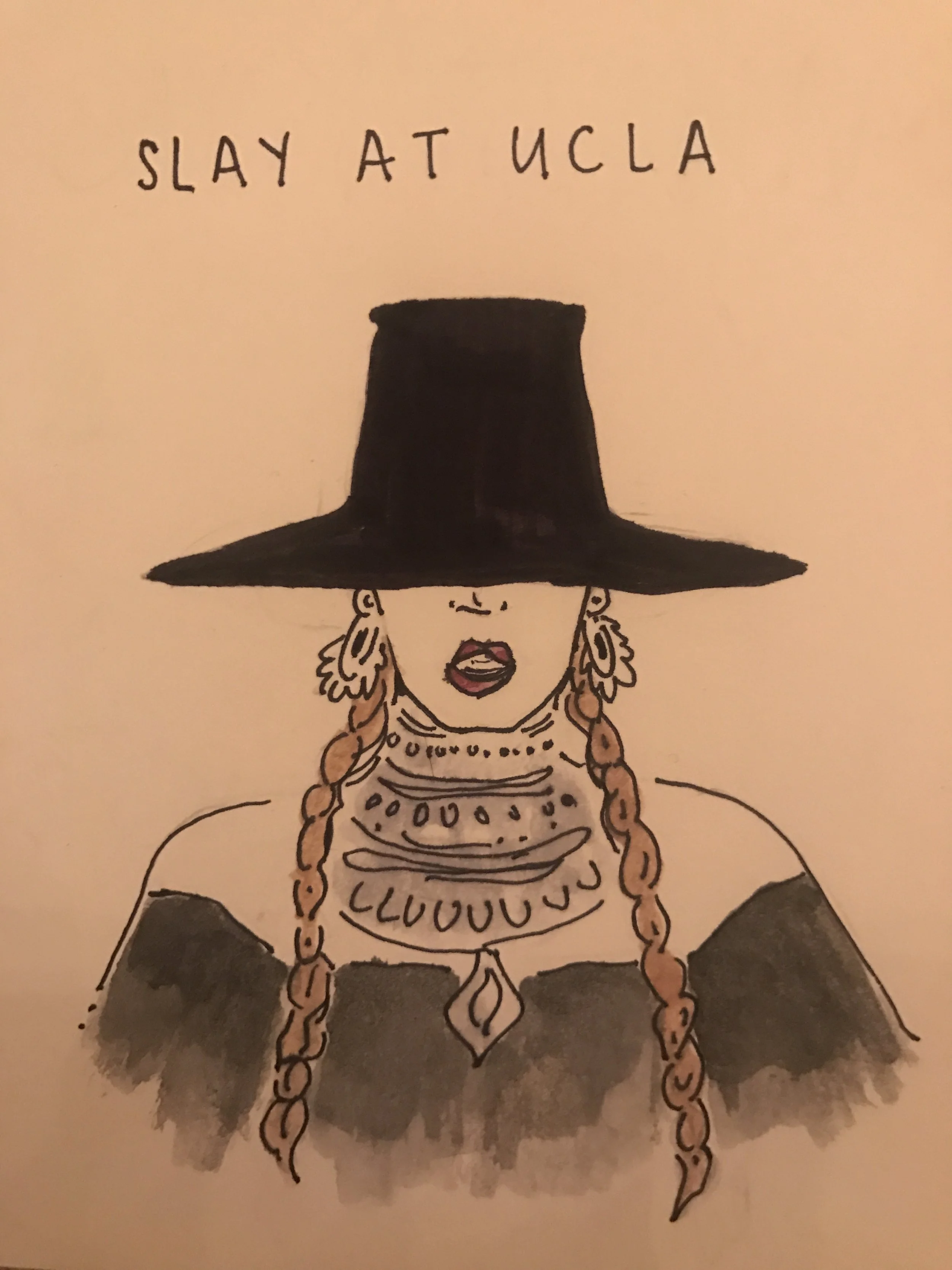 slay at UCLA, 2017.