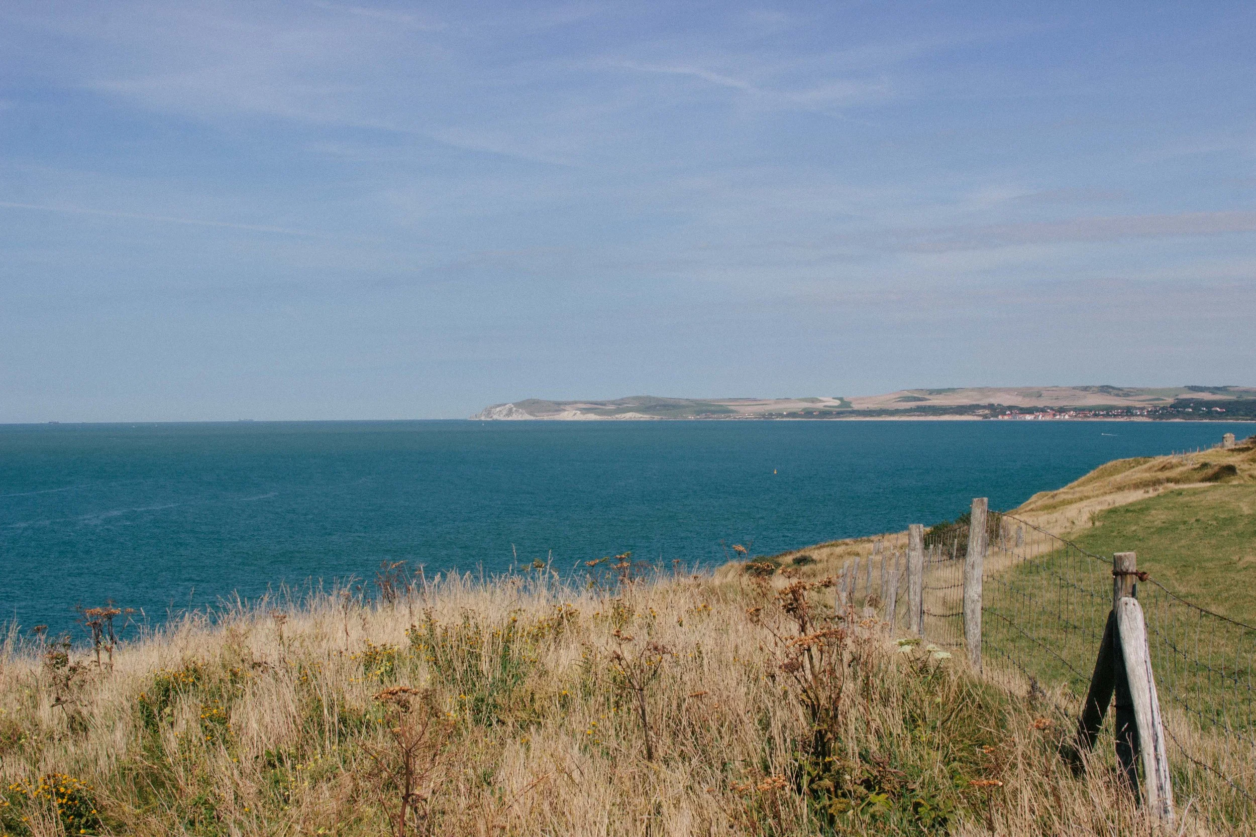 I think that cliff in the distance is le Cap Blanc? Don't quote me tho
