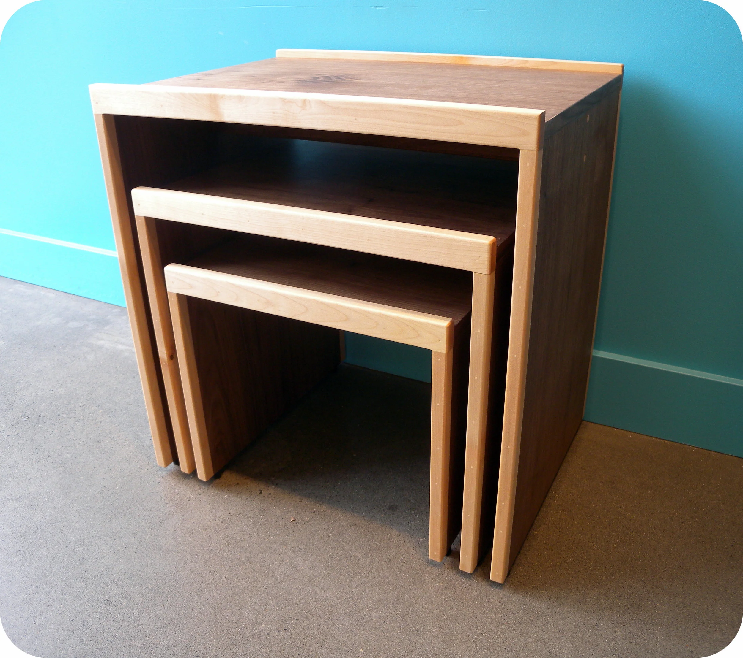 Walnut Nesting Tables