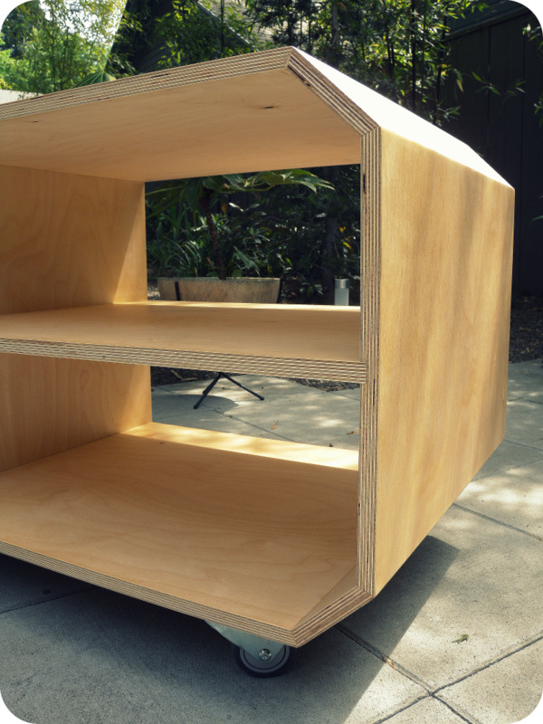 Birch Shelving Unit