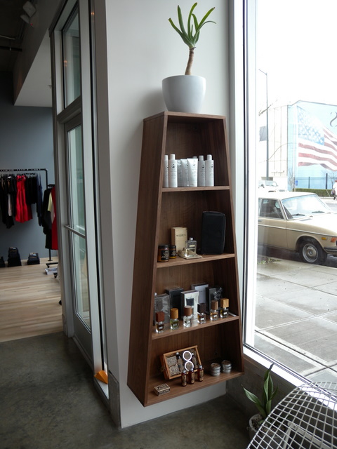Walnut Shelving for Machus