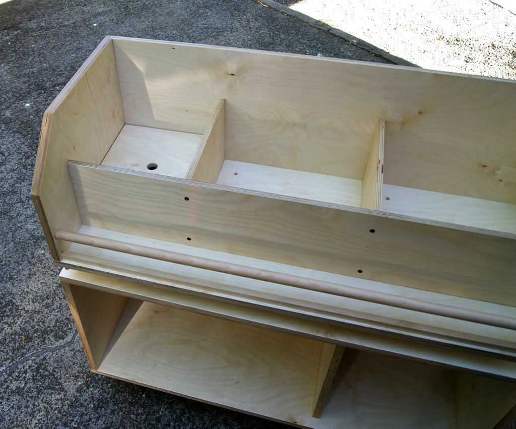 Print/postcard display/storage unit
