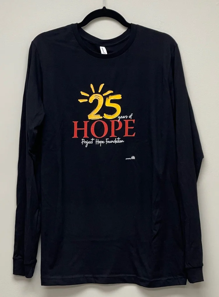 Hope 25th Anniversary T-shirt — Project Hope Foundation