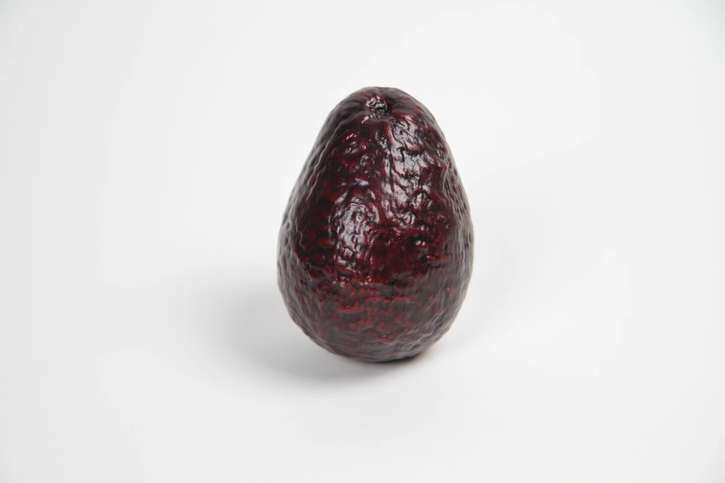 Aguacate Sangre 2016 Unique cast bronze (cast of imported Mexican avocado) Dimensions variable