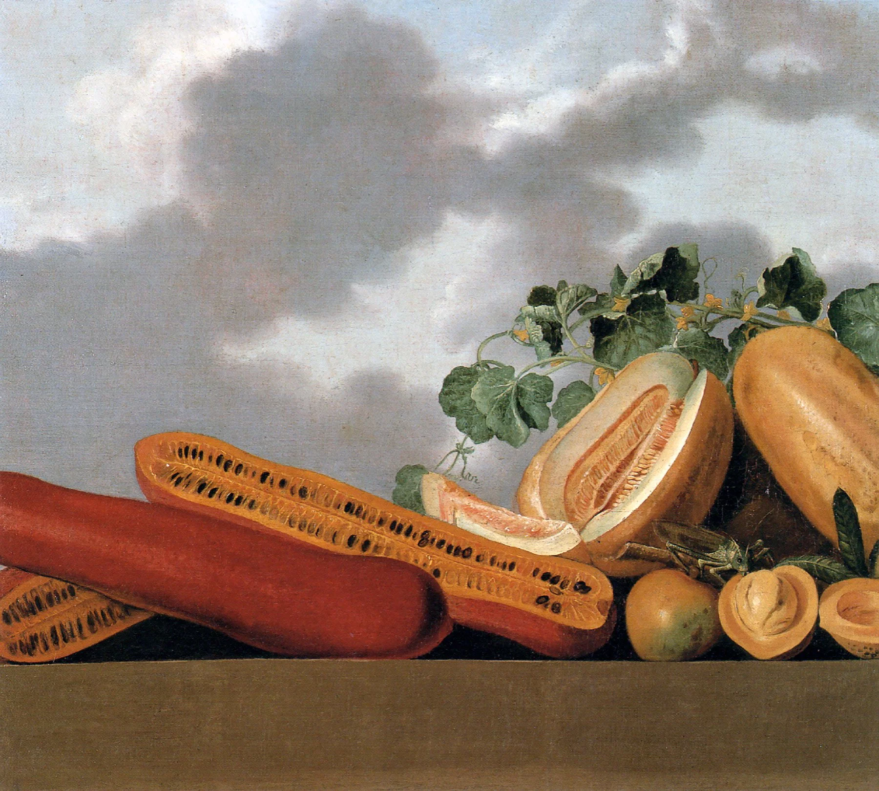 Reference: Pronkstilleven #6 (after Albert Eckhout, Still Life with Squashes and Melons)