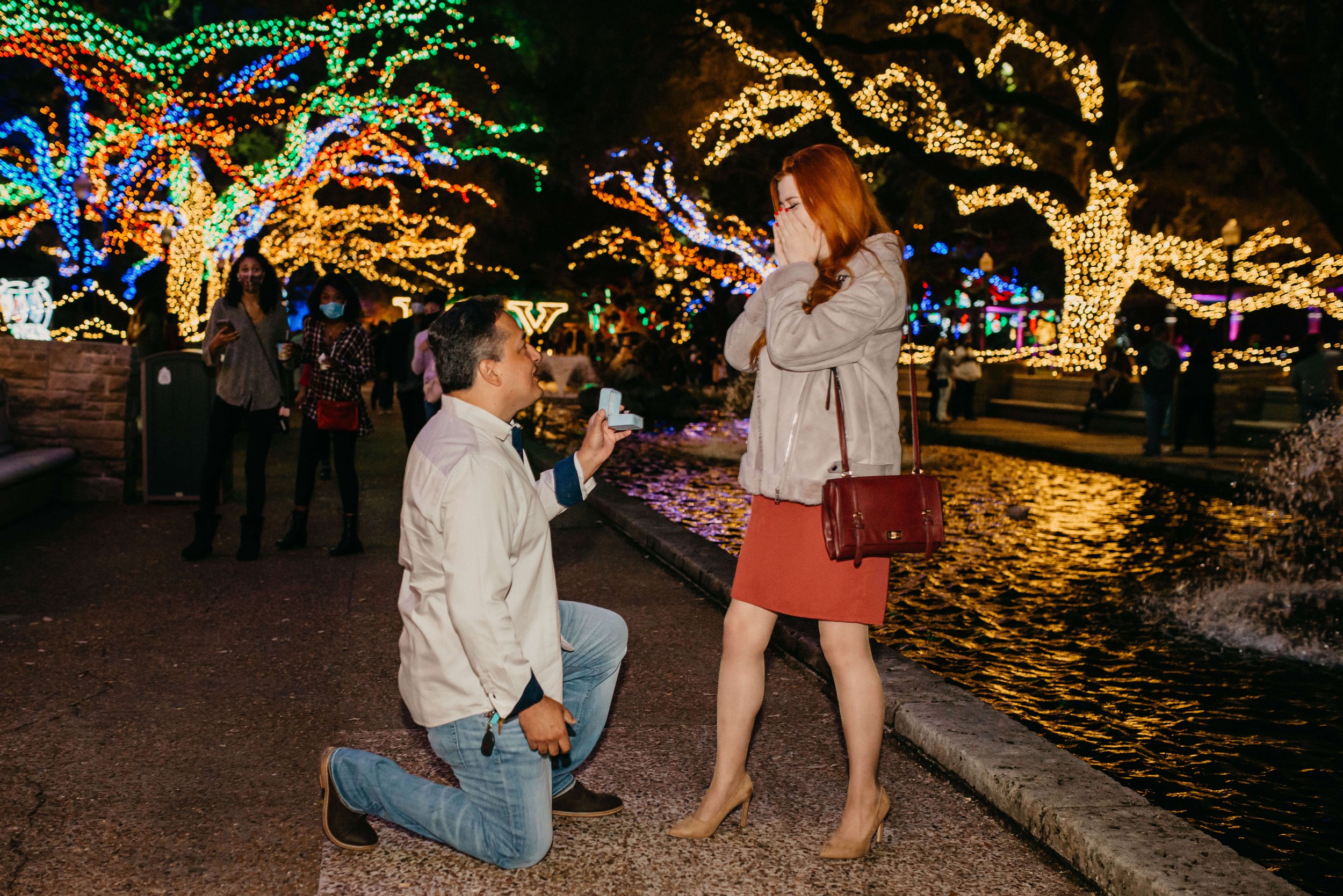 Surprise Proposal Photography in Houston, Texas photographed by J. Andrade Visual Arts