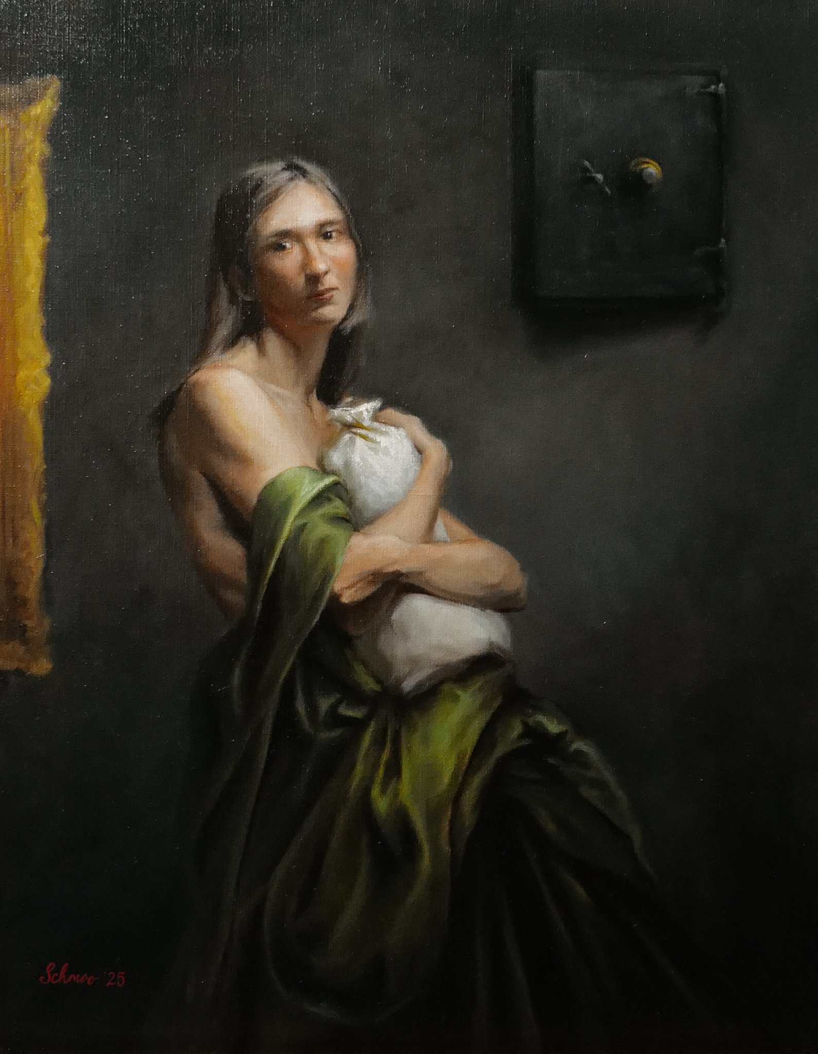 "MINE." // 55x70cm Oil on canvas