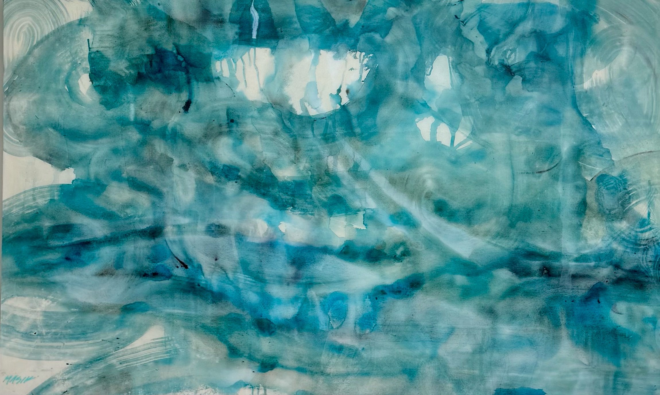 ‘Out of the Blue’ 46”x 76”