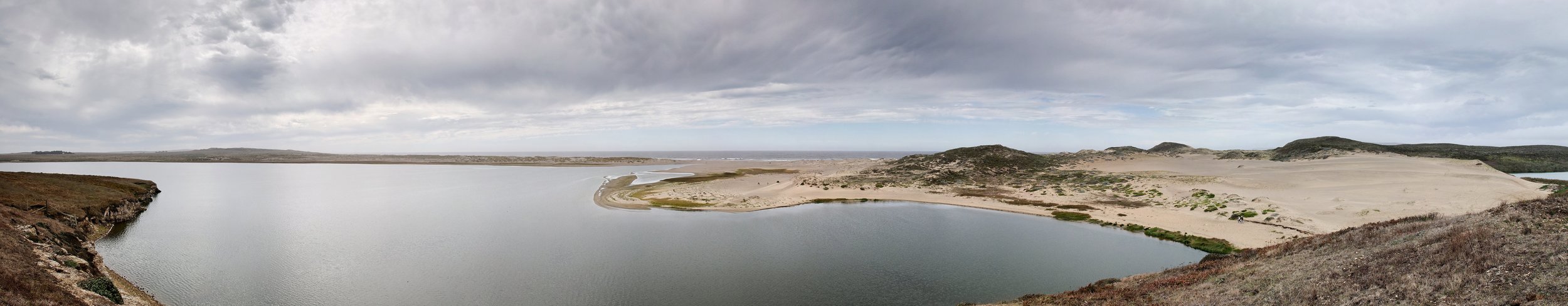   abbotts lagoon panorama 2   up to 17" x 88"  2009     