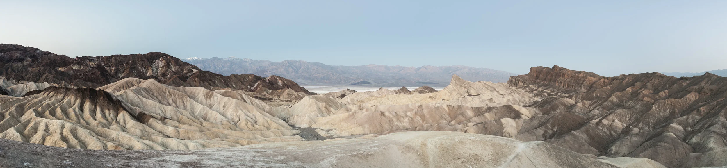 zabriskie point panorama 2 up to 17" x 72" 2009