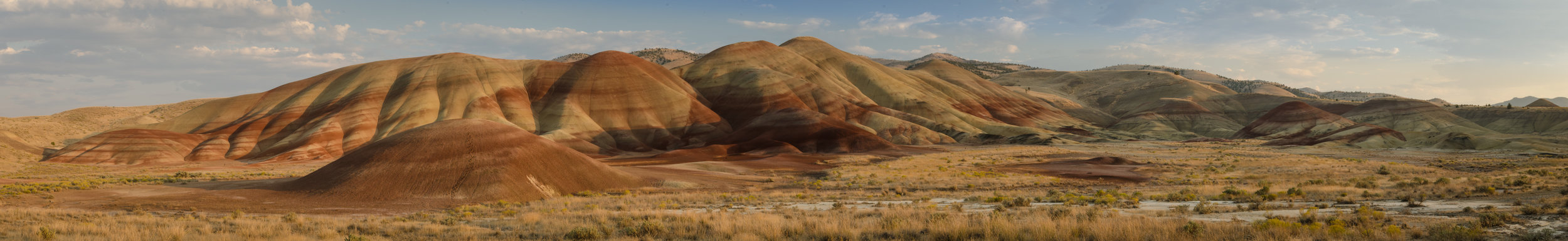   painted hills panorama 1   up to 17" x 108"  2011     