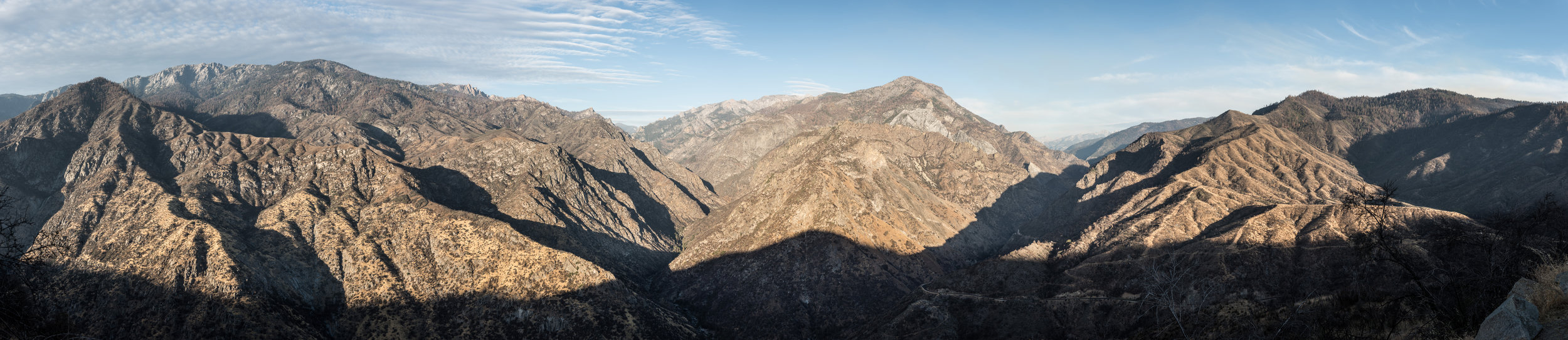   kings canyon panorama 1   up to 28" x 130"  2016     