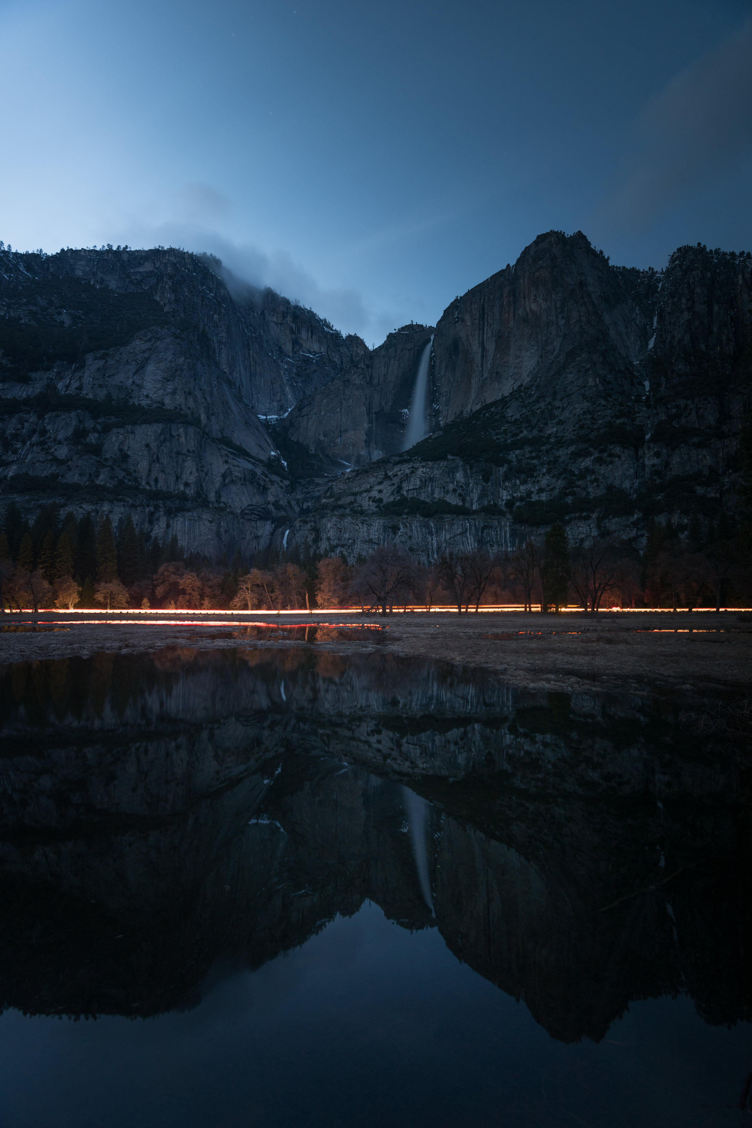   yosemite falls 5   12" x 8", 18" x 12" or 30" x 20"  2017     