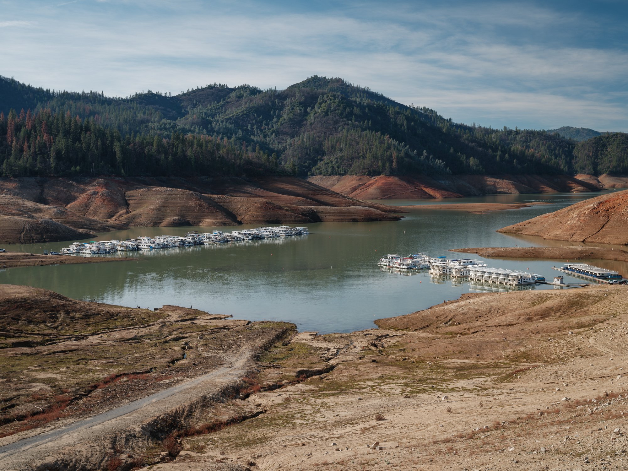   shasta lake 1   9" x 12", 18" x 24" or 30" x 40"  2021   