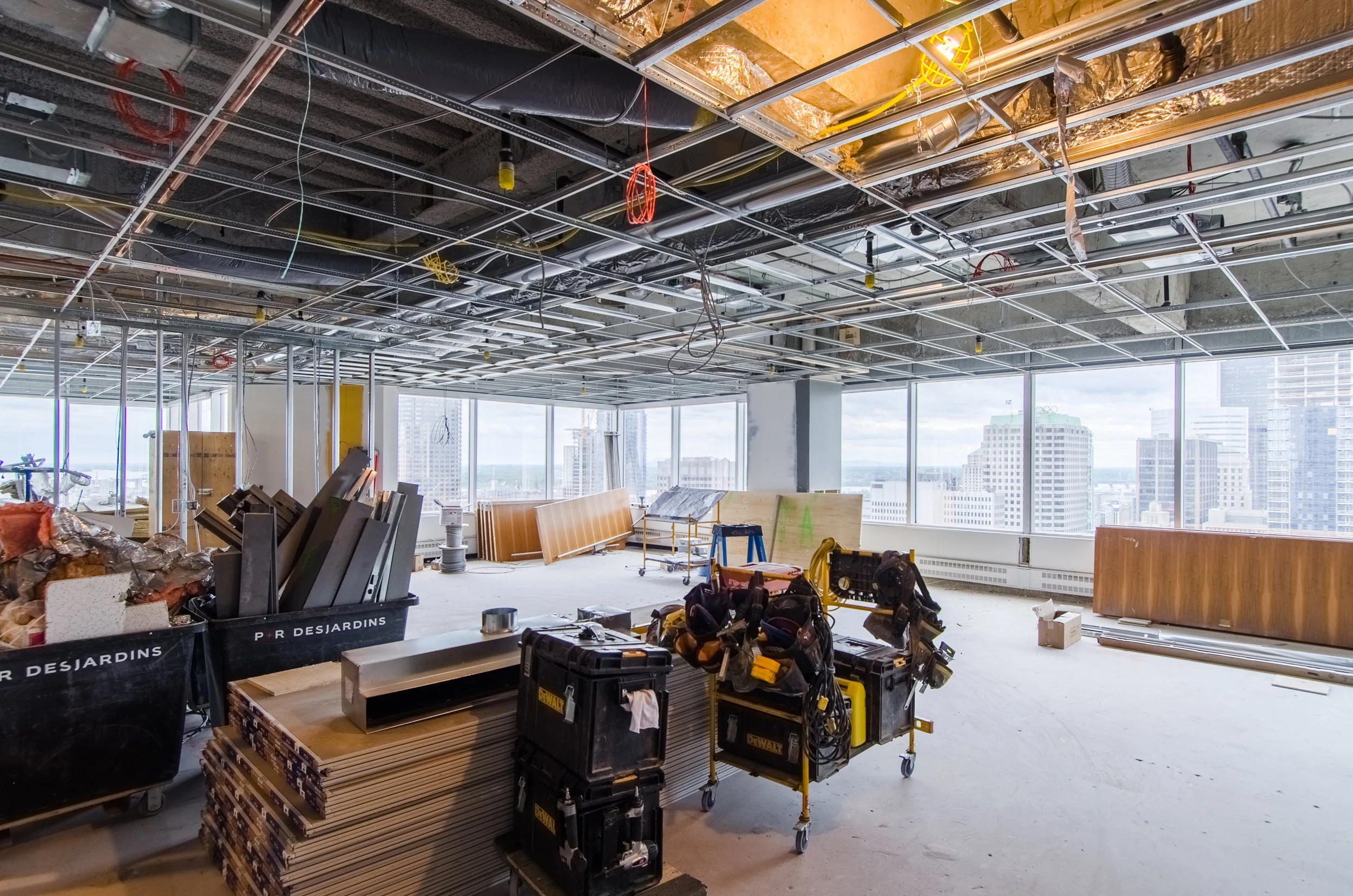 Chantier Medisys Montreal KPMG Tower