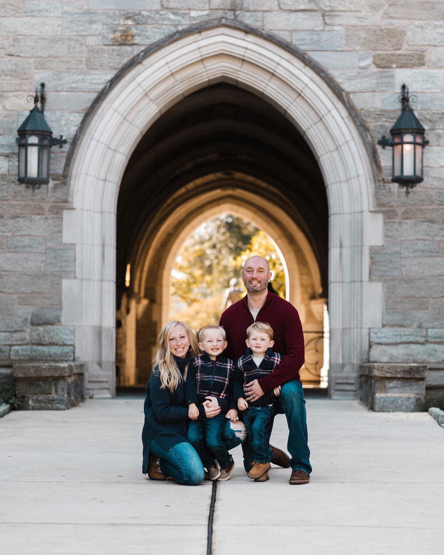 Sweet family moments on WCU's campus. 🍁🏰 This season especially has been chock full of returning clients for me - I get so sentimental and excited when couples ask me back to keep documenting their new life milestones, new babies, and growing kids.