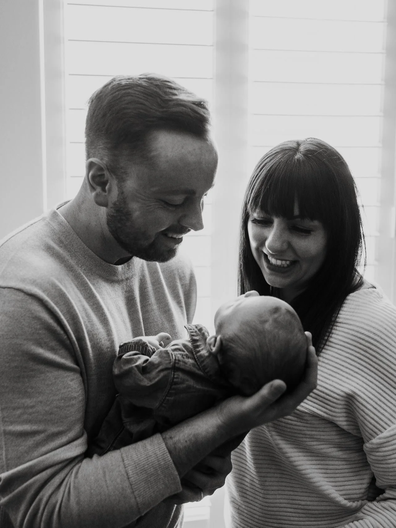 Precious baby Carter (and his precious mom and dad. 🥹😍❤️)