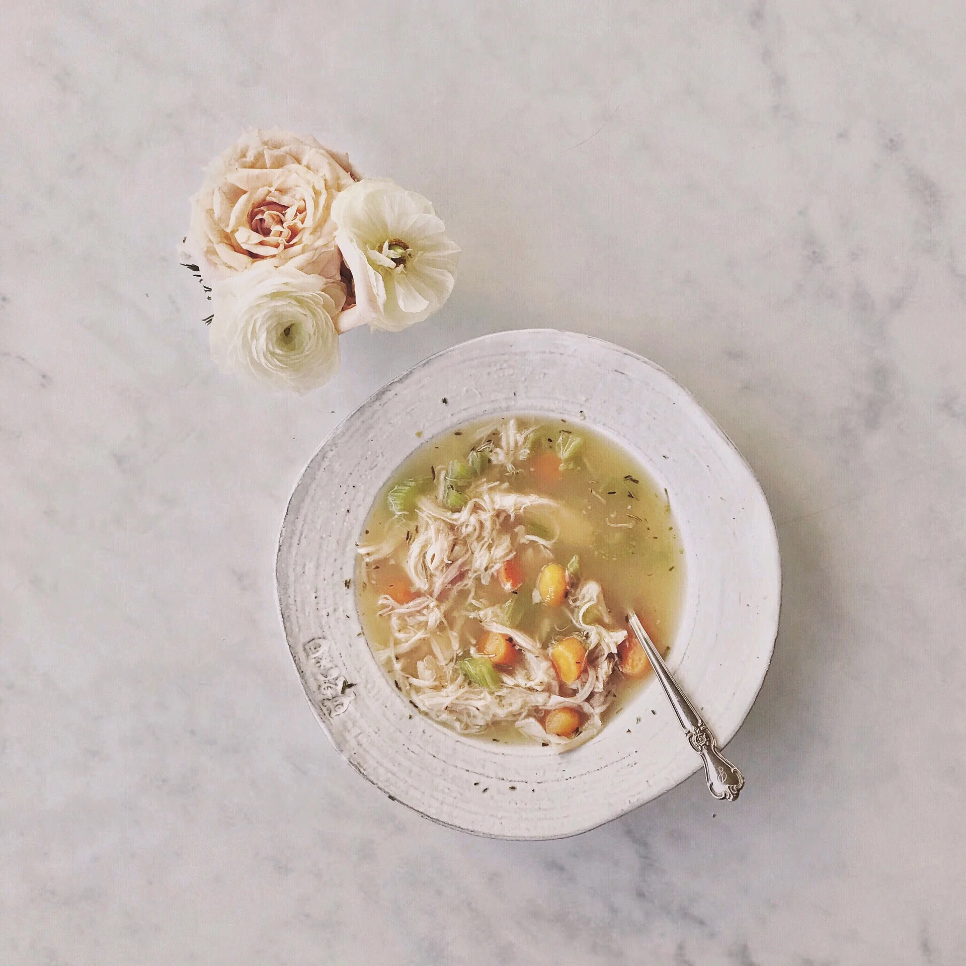 HOMEMADE CHICKEN SOUP