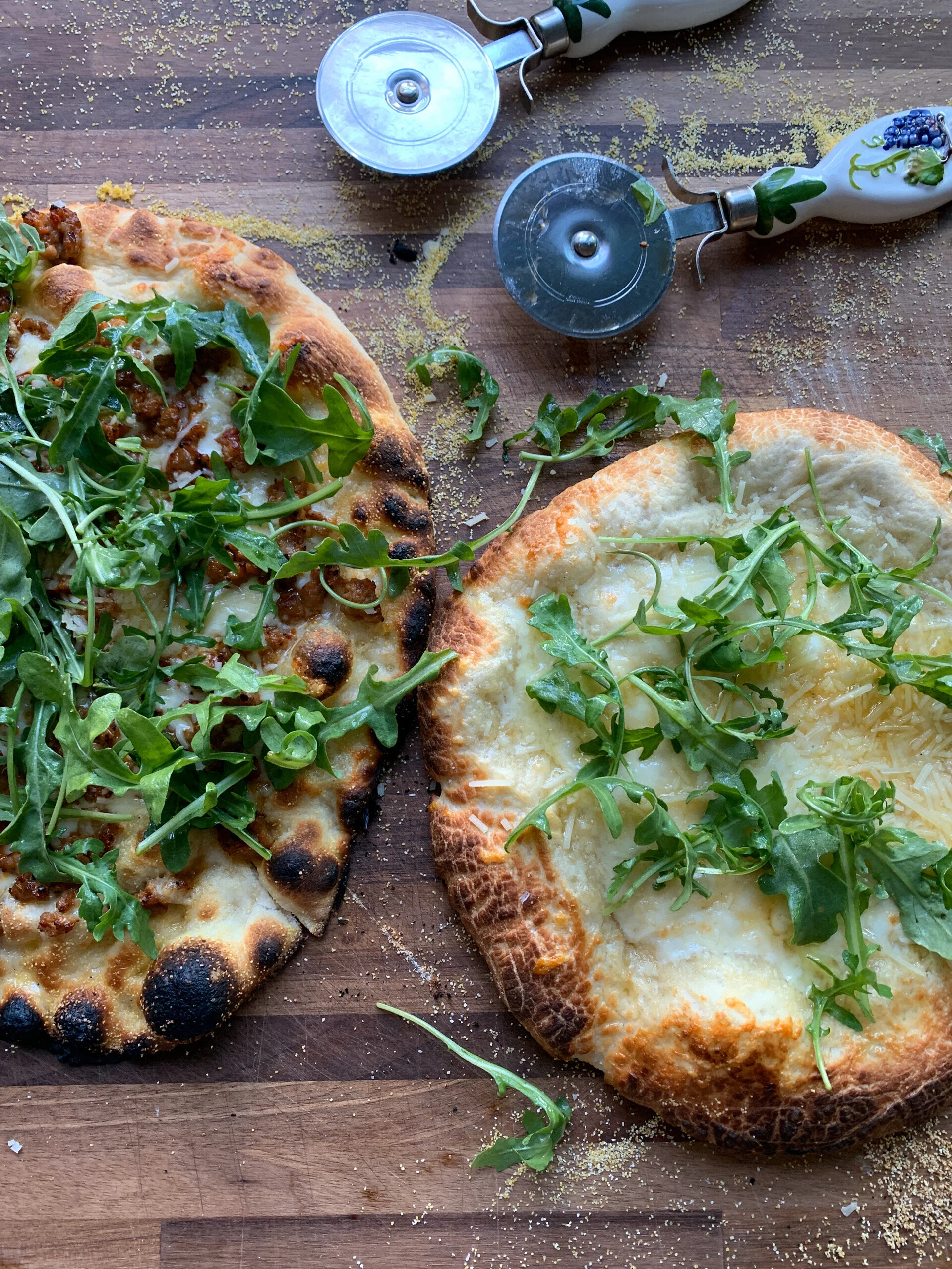HOME-MADE WOOD FIRED OVEN STYLE PIZZA TOPPING COMBINATIONS