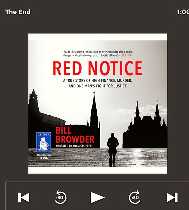 Recommended: #RedNotice by @billbrowder a moving reminder of the power of words &amp; determined activism. The #magnitskyAct improves the world 🙏🏼#justice ✨#amreading #tbr #ipreview @preview.app