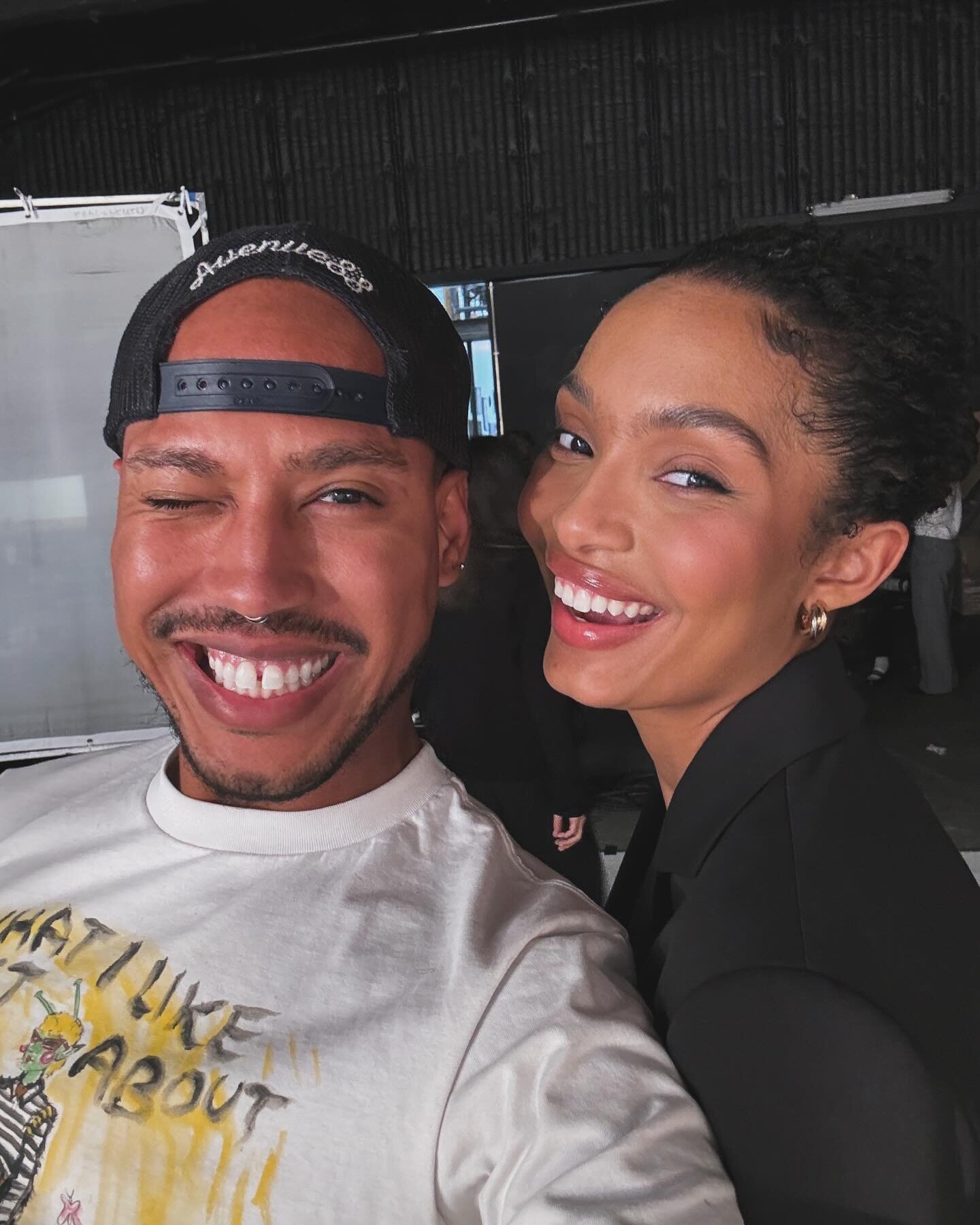 Some bts from the @cartier gig with @yarashahidi