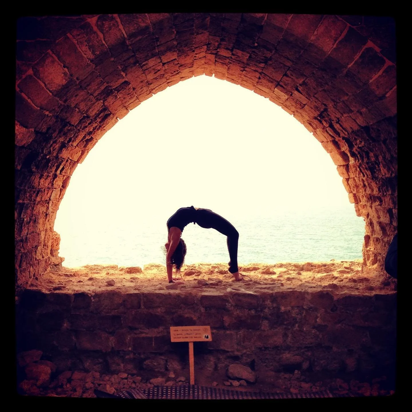 So I leaned over the edge of the cliff, waiting for the sea to catch me.