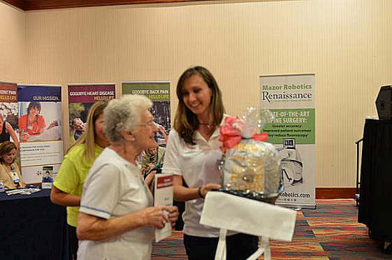 Door prize winner