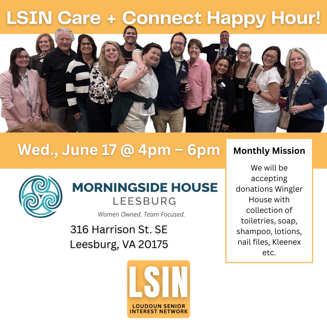 LSIN Care + Connect Happy Hour @ Morningside House! Support Wingler House