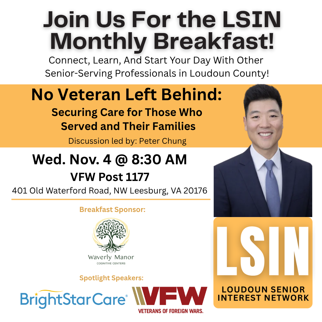 Join Us For the LSIN Monthly Breakfast! Alternate Location